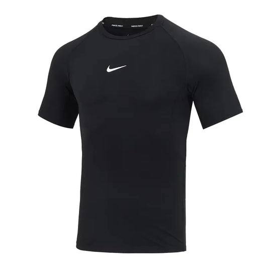 Original New Arrival NIKE M NP DF TIGHT TOP SS Men's T-shirts short sleeve Sportswear